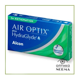 AIR OPTIX PLUS HYDRAGLYDE FOR ASTIGMATISM