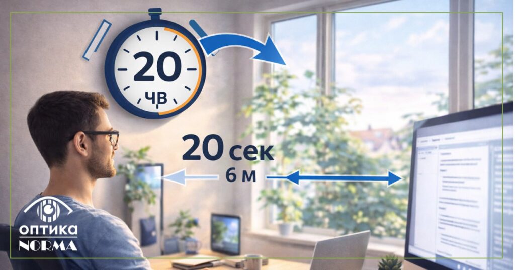 Як зберегти зір при роботі за комп'ютером